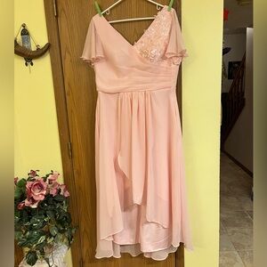 Pink Flutter Dress